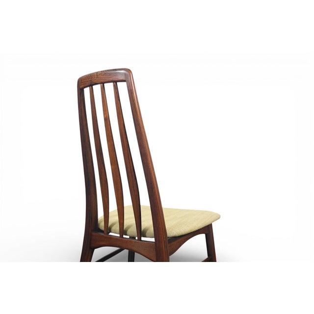 Mid 20th Century Set of Six Nils Koefoed "Eva" Highback Dining Chairs in Rosewood For Sale - Image 9 of 18