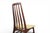 Mid 20th Century Set of Six Nils Koefoed "Eva" Highback Dining Chairs in Rosewood For Sale - Image 9 of 18
