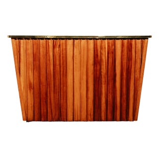 Mid-Century Wood Bar, 1960s For Sale