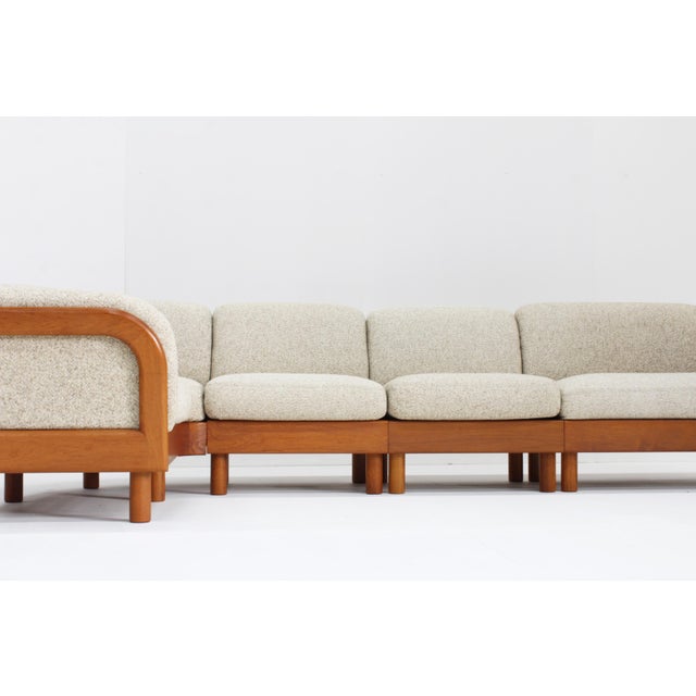 Mid-Century Danish Corner Sofa in Teak by Olsen Laursen, 1960s, Set of 5 For Sale - Image 9 of 15