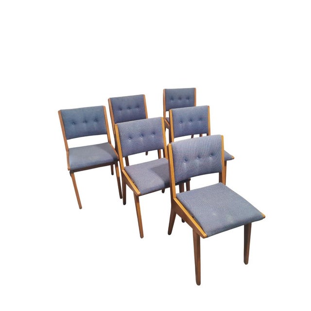 Model 666 Dining Chairs by Jens Risom for Knoll International, 1950s, Set of 6 For Sale - Image 15 of 16