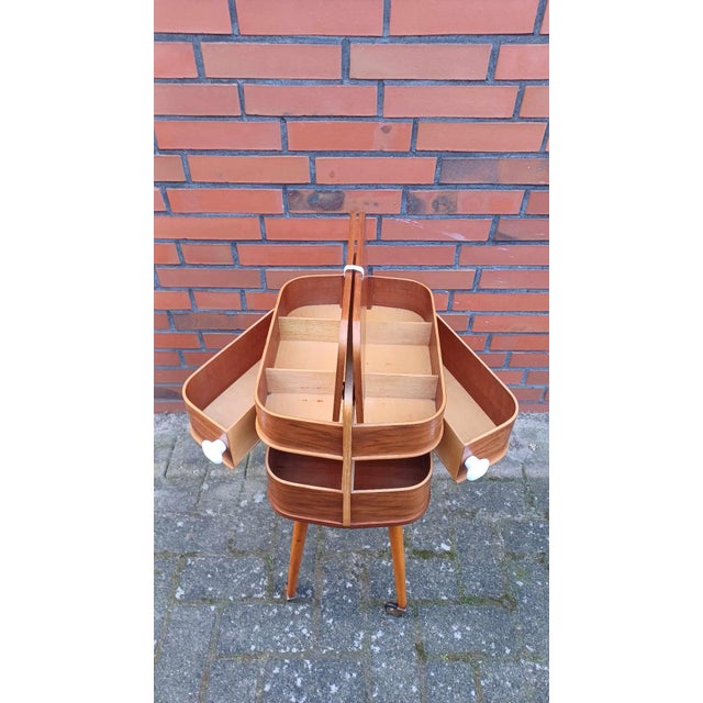Danish Sewing Box in Teak, 1960s For Sale - Image 13 of 18