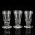 Glass 19th Century Swedish Decanter and 3 Shot Glasses, Set of 4 For Sale - Image 7 of 8