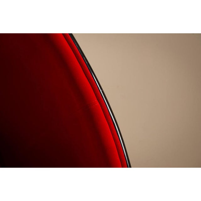 Egg Pod Chair in Black and Red by Eero Aarnio, 1960s For Sale - Image 12 of 17