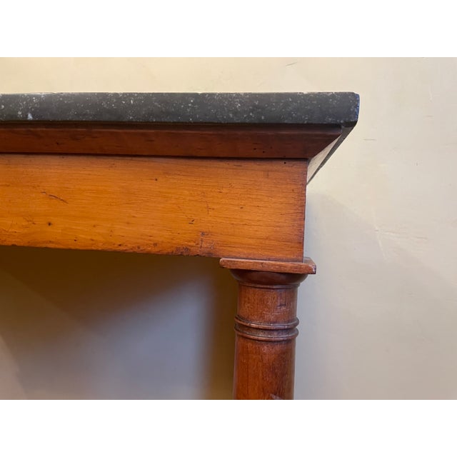 French Side Table in Cherry, 1820 For Sale - Image 9 of 18