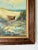 Wood 1970's R. Weston Impressionist Beach Seascape Original Oil Painting, Framed For Sale - Image 7 of 12