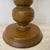 Brown Vintage Brutalist Glass Table Lamp with Oak Wooden Base, 1970s For Sale - Image 8 of 18