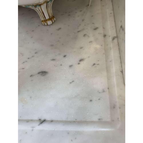 Antique Swedish Washstand with Marble Top from Bodafors, 1890 For Sale - Image 10 of 13