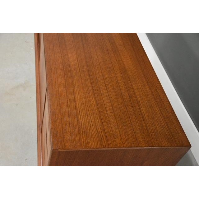 1960s Swedish Modern Teak 57” Credenza For Sale - Image 11 of 12