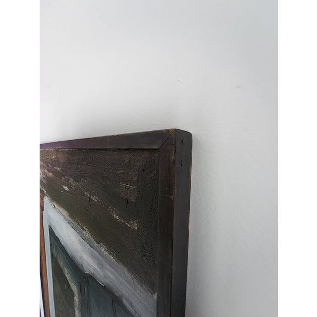 1953 Scandivanian Interior Oil Painting by Swedish Artist Ulla Borgstrom For Sale In Orlando - Image 6 of 15