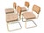 Vintage Italian Marcel Breuer Cesca Chairs and Dining Table- Set of 5 For Sale - Image 16 of 18
