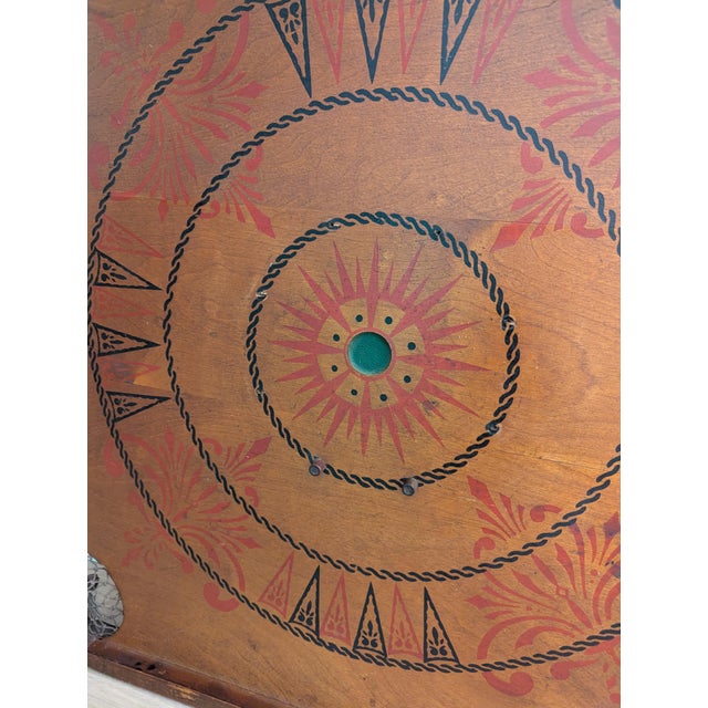 Antique the Carrom Company Game Board Style E #1 Archarena For Sale - Image 4 of 12