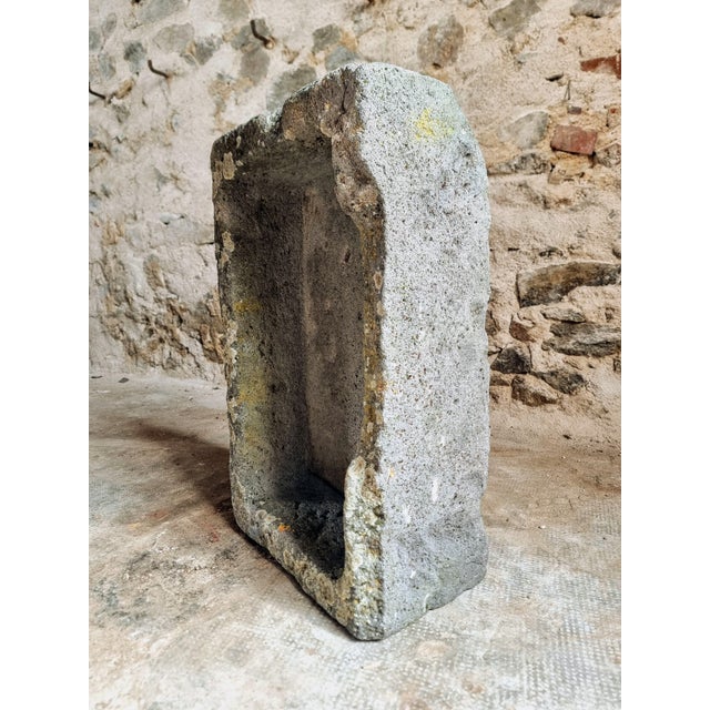 Antique French Volcanic Stone Trough, 18th Century For Sale - Image 4 of 13