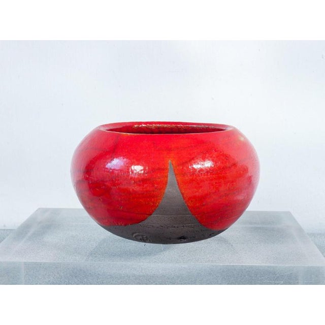 Set of eighteen ceramic and enamel bowls designed by jean santilli. Bussana vecchia, 1990s origin bussana vecchia period...