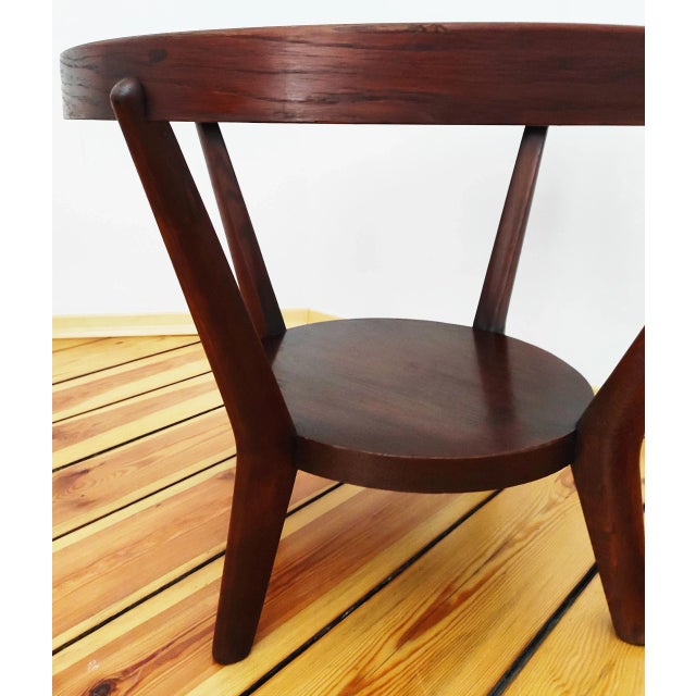 1940s Coffee Table by K. Kozelka for Interier Praha, Czechoslovakia, 1930s For Sale - Image 5 of 9