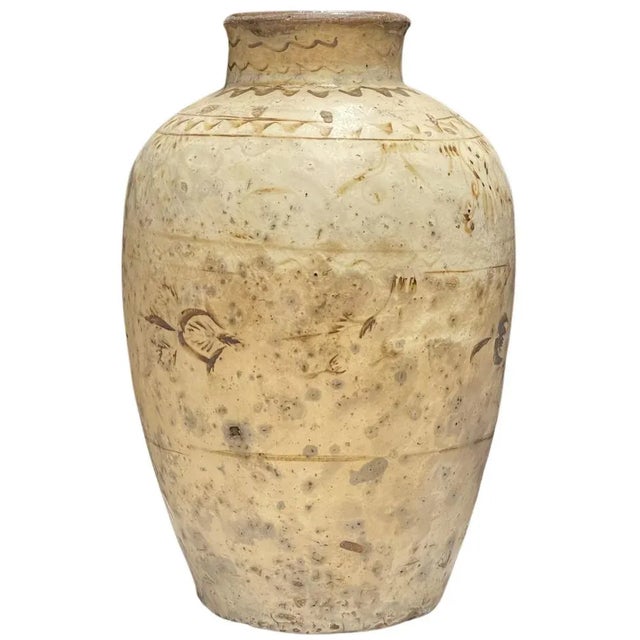 Asian Antique Antique Cizhou Wine Jar For Sale - Image 3 of 6