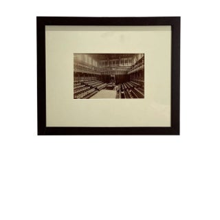 Antique Photograph of House of Commons For Sale