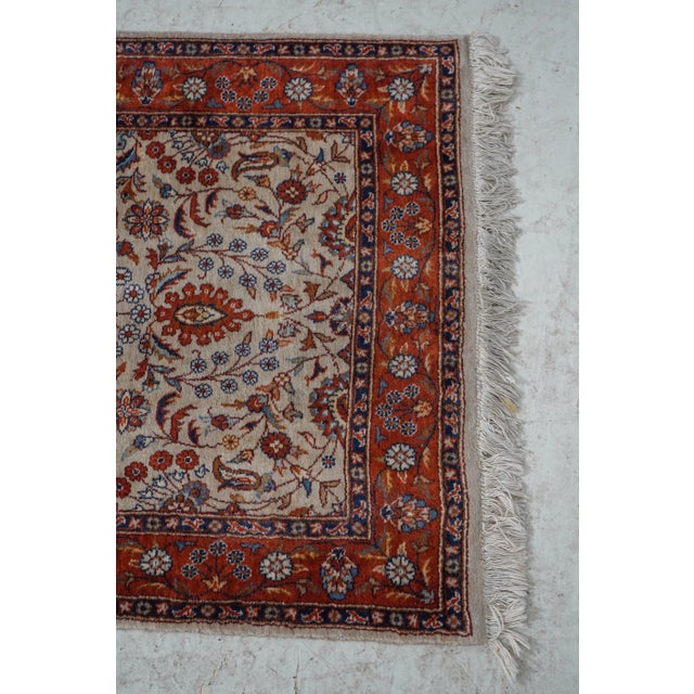 1950s Bloomingdales Vintage 3 X 11 Oriental Runner Rug For Sale In Philadelphia - Image 6 of 11