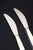 Georg Jensen, two lunch knives, Cypress. Two lunch knives in stainless steel and sterling silver in the Cypress model from...