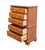 Sumter Cabinet Co. Sterling Oak Collection Country French 37" Chest on Chest 1806 For Sale In Kansas City - Image 6 of 14
