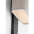 Anne-Marie Barton for Visual Comfort Signature Fumar 23" Tail Sconce in Ridged Carbon with Bouclé Shade For Sale In Houston - Image 6 of 12
