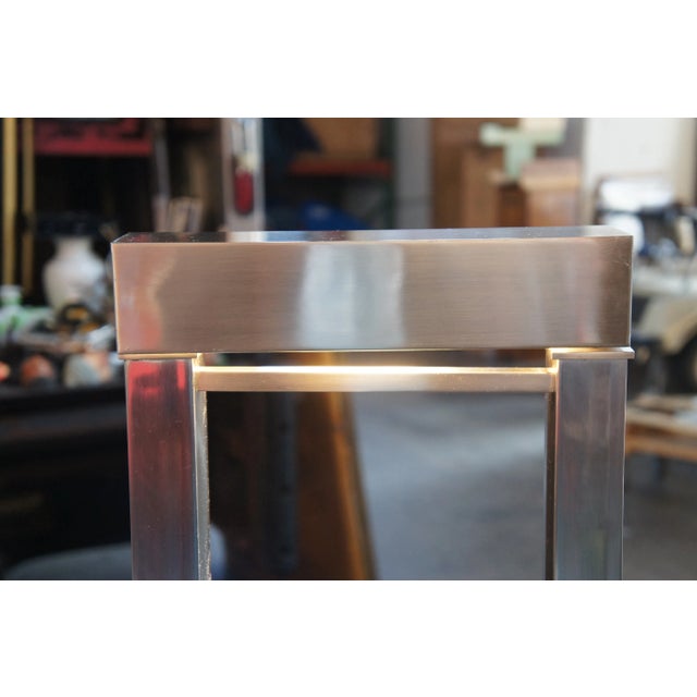 Late 20th Century The Natural Light Company Contemporary Metal Swivel Floor Lamp Dimmable For Sale - Image 11 of 13