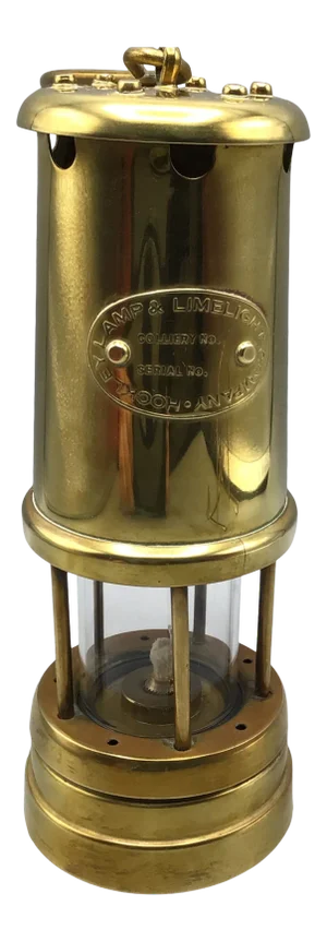 Vintage Hockley Lamp and Limelight Company Miners Light- Made in Wales, Uk