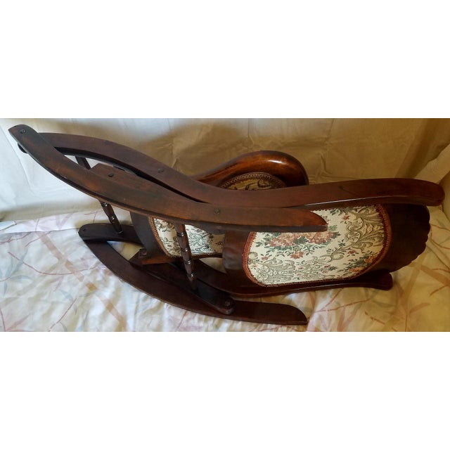 Antique Folding Rocking Chair Chairish