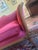 Wood Vintage Red Velvet Sofa For Sale - Image 7 of 18