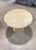 Pair of Vintage 1970s Italian Travertine Scalloped Edge End Tables – 27.75" Diameter For Sale - Image 17 of 18
