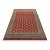 Bokhara Jaldar Rug 8’2” X 10’6” Red Wool Tribal Hand-Knotted Oriental Carpet For Sale