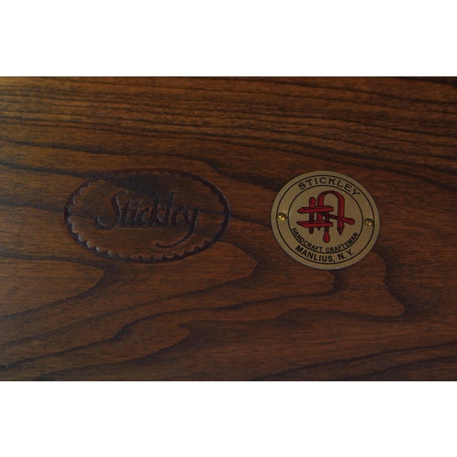 Stickley Arts & Crafts Mission Cherry Corner Cabinet For Sale - Image 15 of 16