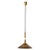 Metal Scandinavian Modern Hanging Lamp in Brass by Thomas Valentiner, 1960s For Sale - Image 7 of 7