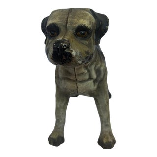 1940s Cast Iron Ginormous Mastiff For Sale