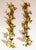 Mid 20th Century Italian Gilt Tole Candle Sconces, 19.25" Height, a Pair For Sale - Image 5 of 7