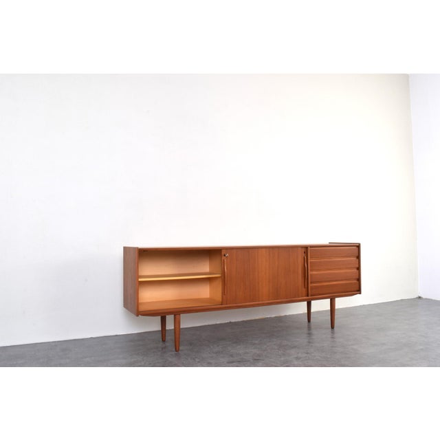 Mid-Century Modern Danish Teak Sideboard, 1960s For Sale - Image 14 of 18