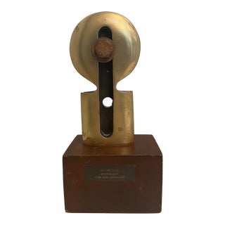 Modern Abstract Bronze Sculpture, Elvio Becheroni (1934-2000) For Sale