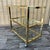 Vintage Mid Century Modern Dry Bar/ Serving Cart in the Pierre Vandel Style. Circa 1970s For Sale - Image 9 of 18