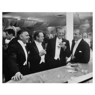 Slim Aarons, Kings of Hollywood, Estate Stamped Photographic Print, 1957 / 2020s For Sale