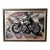 “Motoclistsa 2” (1923) by Fortunato Depero Italian Art Print Published in Italy 1995 For Sale