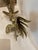 Pair of Brass Fighting Roosters For Sale - Image 10 of 11