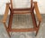 Mid 20th Century Teak "Spade Chair" Attributed to Finn Juhl With Cowhide Cushions For Sale - Image 10 of 14