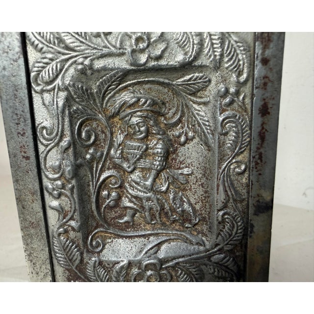 Antique 19th Century Cast Iron Je Stevens Jewel Safe Deposit Lockable Still Bank For Sale - Image 11 of 14