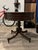 Rare Mid-Century Georgian Style Leather Top Mahogany Drum Table For Sale - Image 4 of 10