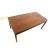 Brown Vintage Brutalist Extendable Wenge Dining Table, 1960s For Sale - Image 8 of 8