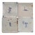 18th Century Set of Four Delft Tiles, Earthenware For Sale