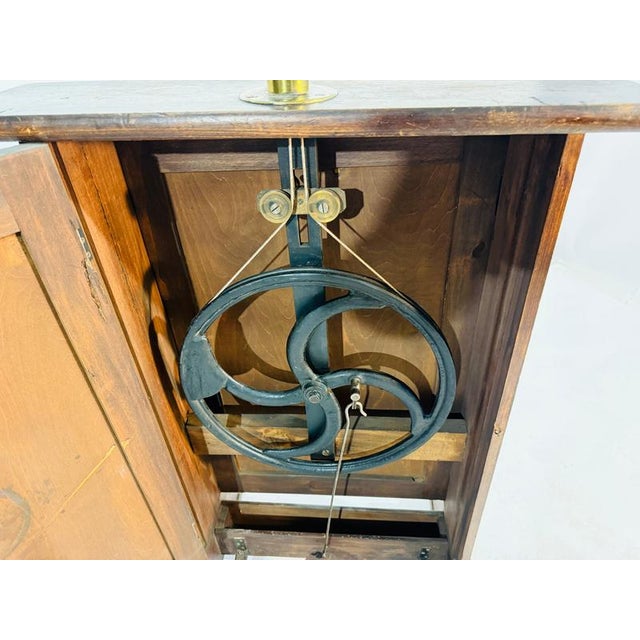 Brown Late 19th Century Dentists Milling Machine, 1880s For Sale - Image 8 of 15