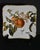 Antique Limoges France GDM Porcelain Square Dish Plate Putto Cherub Peach Fruit For Sale - Image 9 of 13