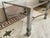 Pair of Metal Deco Tables With Smoked Glass Tops, 1960's, French For Sale - Image 12 of 17