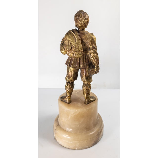20th Century Bronze Figure of Sancho Panza in Baroque Renaissance Style For Sale In New York - Image 6 of 14